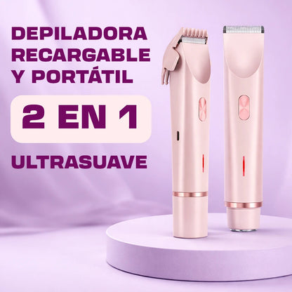 SilkTrim™ 2 en 1 | Depiladora Unisex para Todo el Cuerpo
