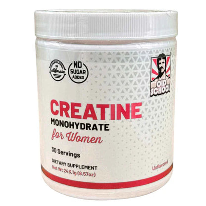 Creatina Monohidratada para mujeres - Fuerza, Energía y Rendimiento en cada dosis.